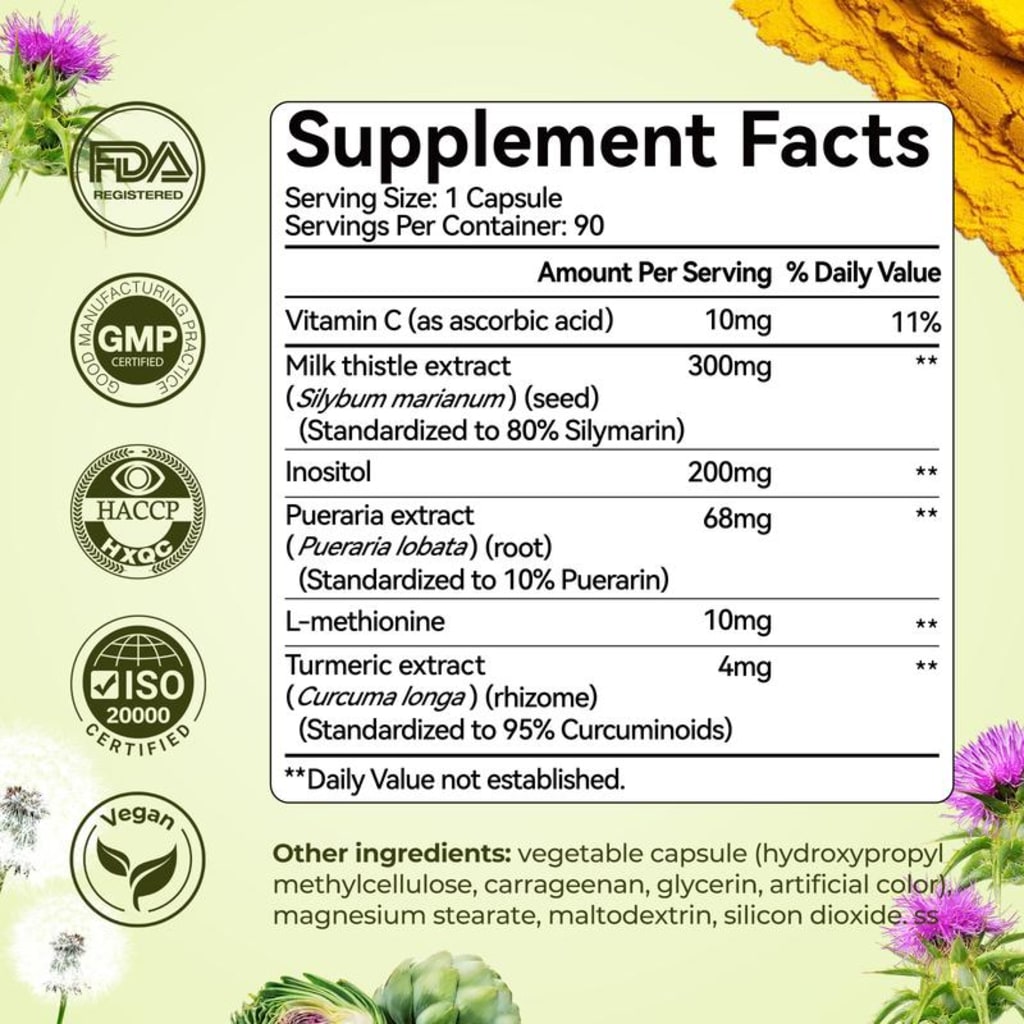 Flowi - Milk Thistle Detox